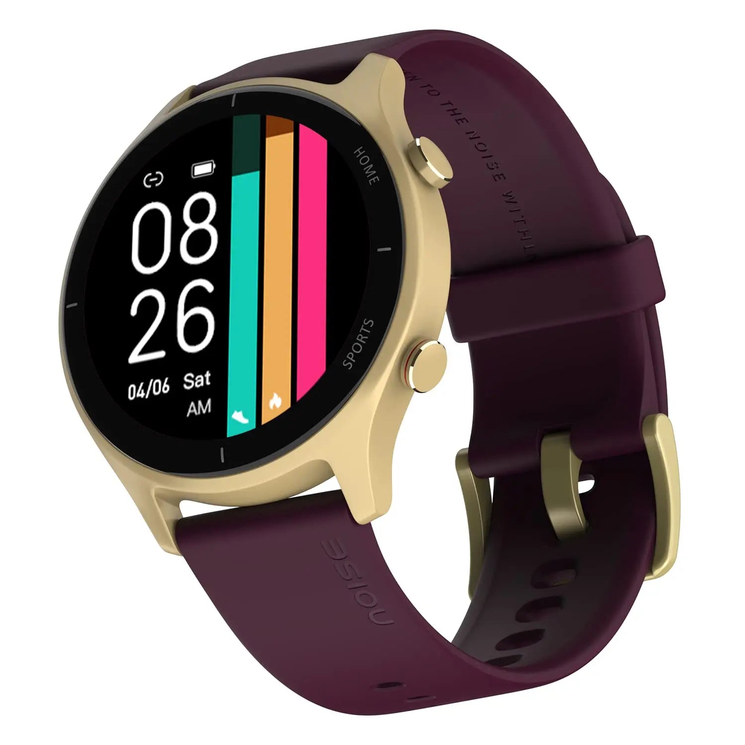 Noise Twist Go Round dial Smartwatch with BT Calling, 1.39" Display, Metal Build, 100+ Watch Faces, IP68, Sleep Tracking, 100+ Sports Modes, 24/7 Heart Rate Monitoring (Black Link) - Nalanda Enterprises