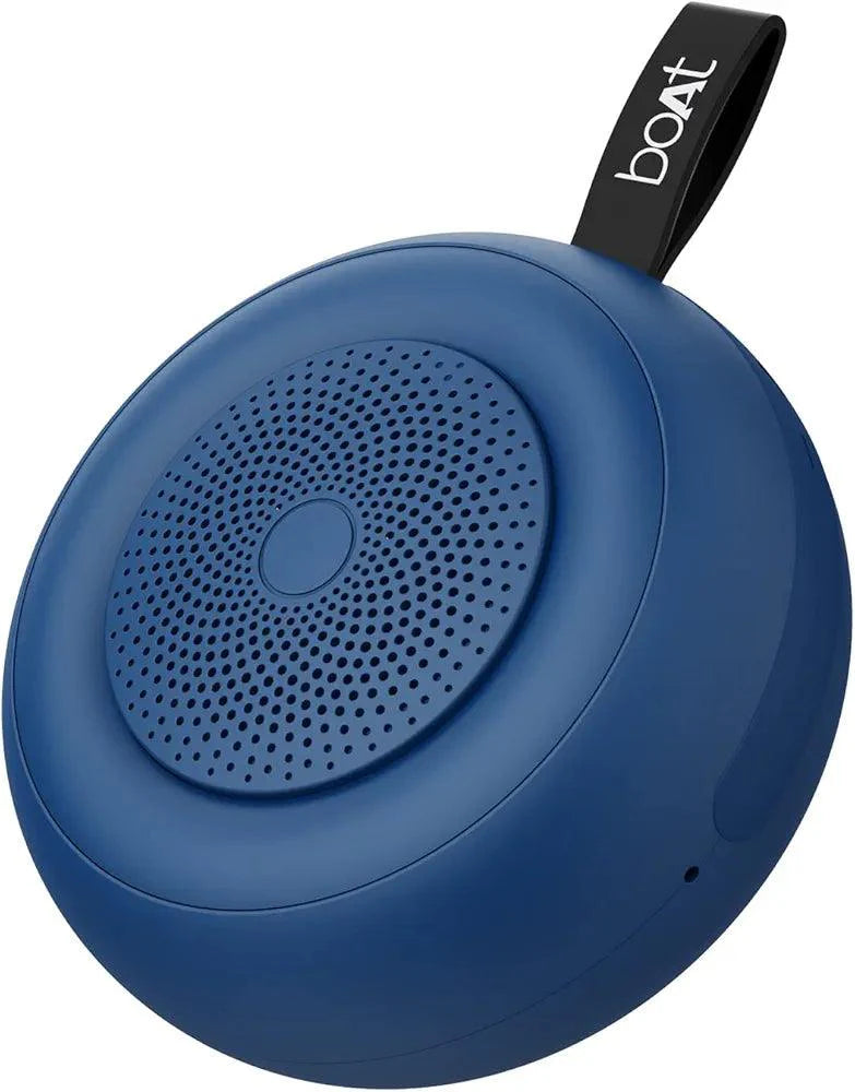 boAt Stone 135 Portable Wireless Speaker with 5W RMS Immersive Sound,IPX4 Water Resistance, True Wireless Feature, Up to 11H Total Playtime, Multi-Connectivity Modes with Type C Charging - Nalanda Enterprises