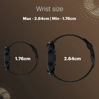 Noise Twist Go Round dial Smartwatch with BT Calling, 1.39" Display, Metal Build, 100+ Watch Faces, IP68, Sleep Tracking, 100+ Sports Modes, 24/7 Heart Rate Monitoring (Black Link) - Nalanda Enterprises