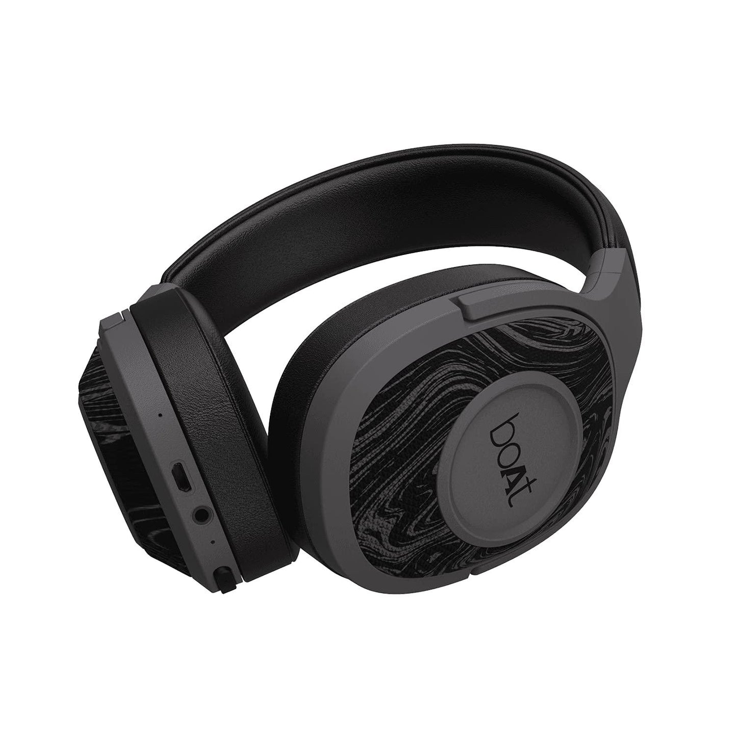 boAt Rockerz 558 Over Ear Bluetooth Headphones with Upto 20 Hours Playback, 50MM Drivers, Soft Padded Ear Cushions and Physical Noise Isolation(Black) - Nalanda Enterprises