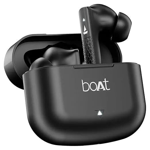 boAt Airdopes 91, 45HRS Battery, 50ms Low Latency, ENx Tech, Fast Charge, IPX4, IWP Tech, v5.3 Bluetooth Earbuds, TWS Ear Buds Wireless Earphones with mic - Nalanda Enterprises