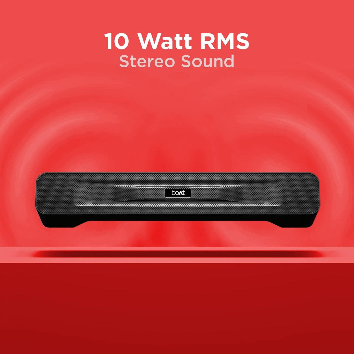 boAt Aavante Bar 1500 2.1 Channel Home Theatre Soundbar with 120W Signature Sound, Wired Subwoofer, Multiple Connectivity Modes, Entertainment EQ Modes and Sleek Finish (Black) - Nalanda Enterprises
