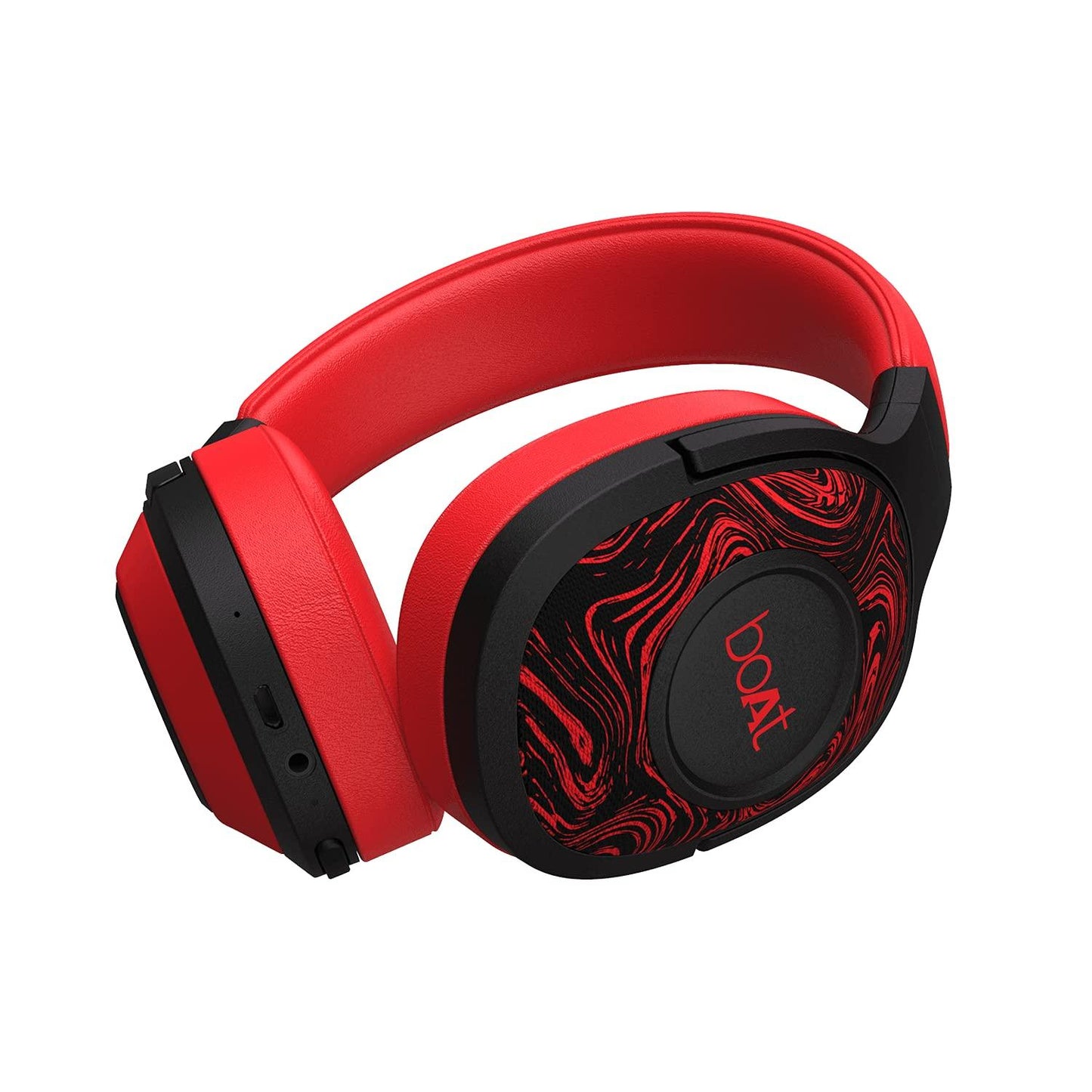 boAt Rockerz 558 Over Ear Bluetooth Headphones with Upto 20 Hours Playback, 50MM Drivers, Soft Padded Ear Cushions and Physical Noise Isolation(Black) - Nalanda Enterprises
