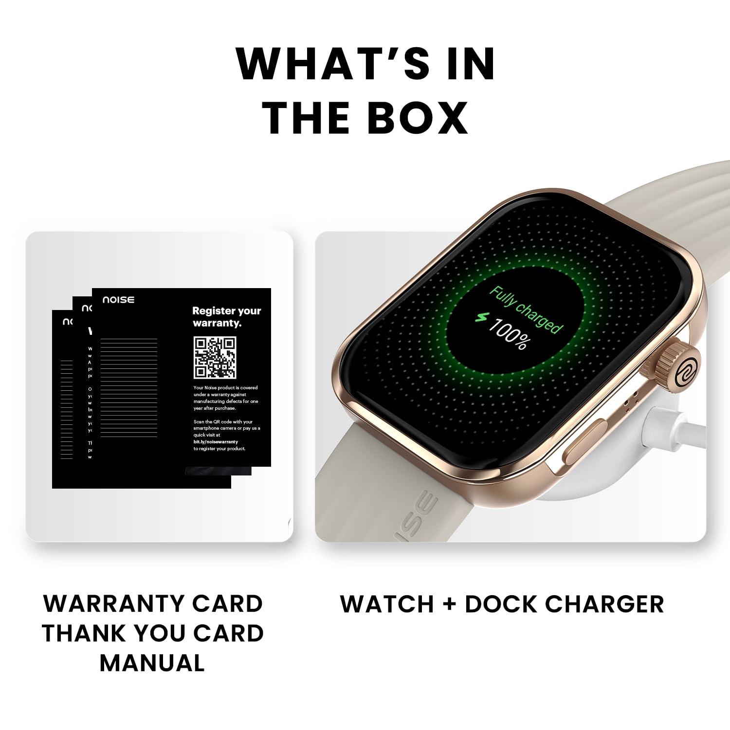 Noise ColorFit Pro 5 Max 1.96" AMOLED Display Smart Watch, BT Calling, Post Training Workout Analysis, VO2 Max, Rapid Health, 5X Faster Data Transfer - Jet Black - Nalanda Enterprises