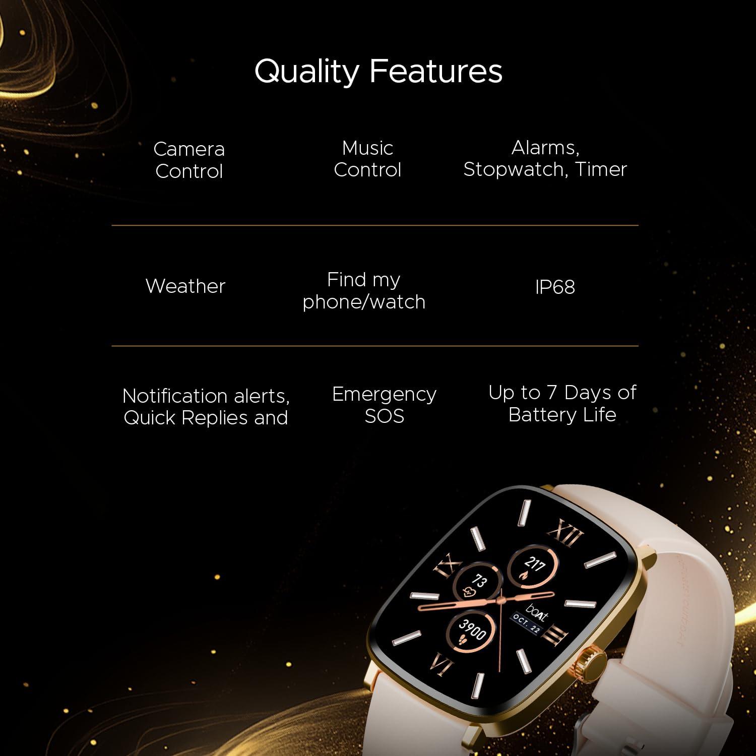 boAt Ultima Regal Smart Watch - Nalanda Enterprises