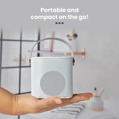 Toreto Jukebox Wireless Bluetooth Speaker 10W with Wireless Karaoke MIc IVoice Changing Feature | Deep Bass I USB I TWS I AUX I Outdoor Speaker with Carrying Strap - Nalanda Enterprises