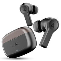 boAt Airdopes Flex 454 ANC Truly Wireless in Ear Ear Buds w/Smart Features, ANC, 60HRS Playback,Hearables App Support,4 Mics ENx,Multi Point,ASAP Charge, IPX5,Beast Mode Earbuds TWS (Gunmetal Black) - Nalanda Enterprises