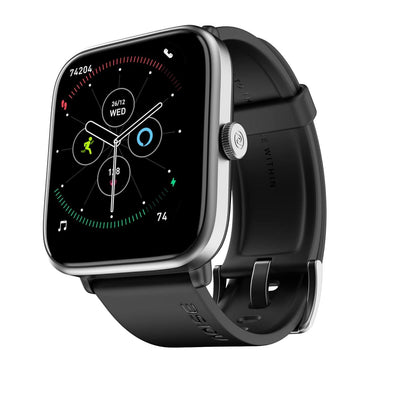 Noise Pro 5 Smart Watch with 1.85" AMOLED Display, BT Calling, New DIY Watch Faces, Ultra Personalization with Smart Dock, Productivity Suite, 100 Sports Modes and More (Rainbow Weave) - Nalanda Enterprises