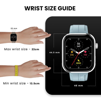 Noise ColorFit Pro 5 Max 1.96" AMOLED Display Smart Watch, BT Calling, Post Training Workout Analysis, VO2 Max, Rapid Health, 5X Faster Data Transfer - Jet Black - Nalanda Enterprises