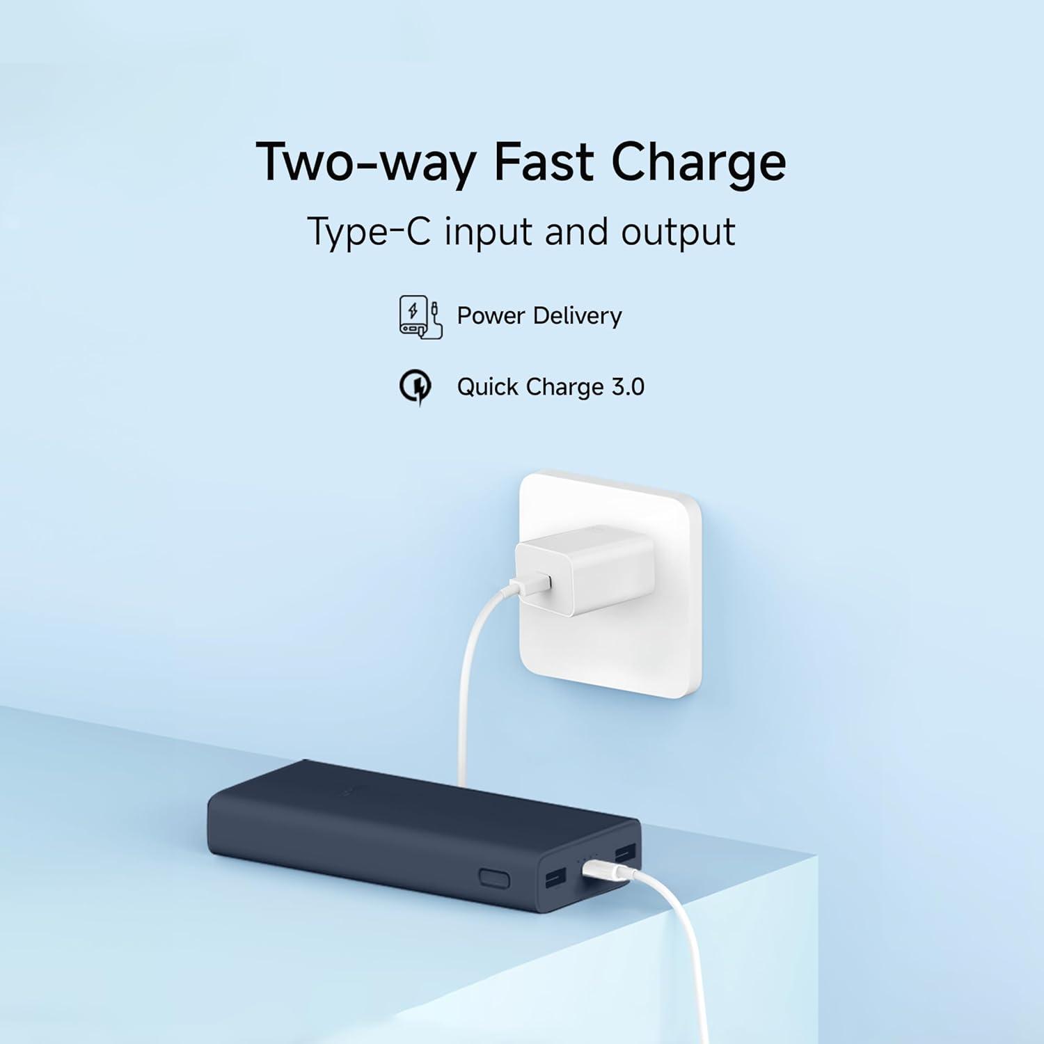 Xiaomi Power Bank 4i 20000mAh 33W - Nalanda Enterprises