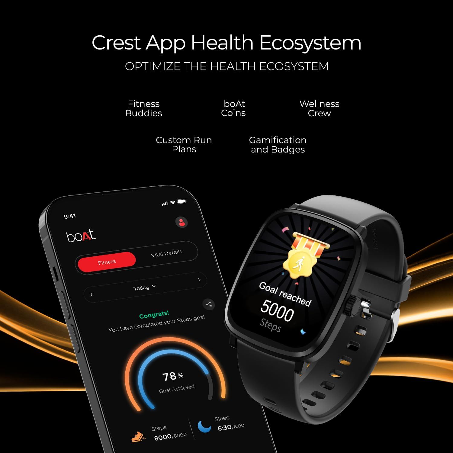 boAt Ultima Regal Smart Watch - Nalanda Enterprises