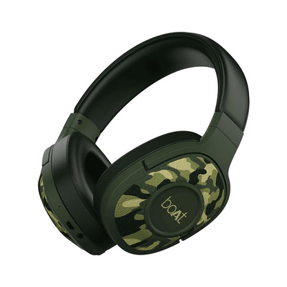 boAt Rockerz 558 Over Ear Bluetooth Headphones with Upto 20 Hours Playback, 50MM Drivers, Soft Padded Ear Cushions and Physical Noise Isolation(Black) - Nalanda Enterprises