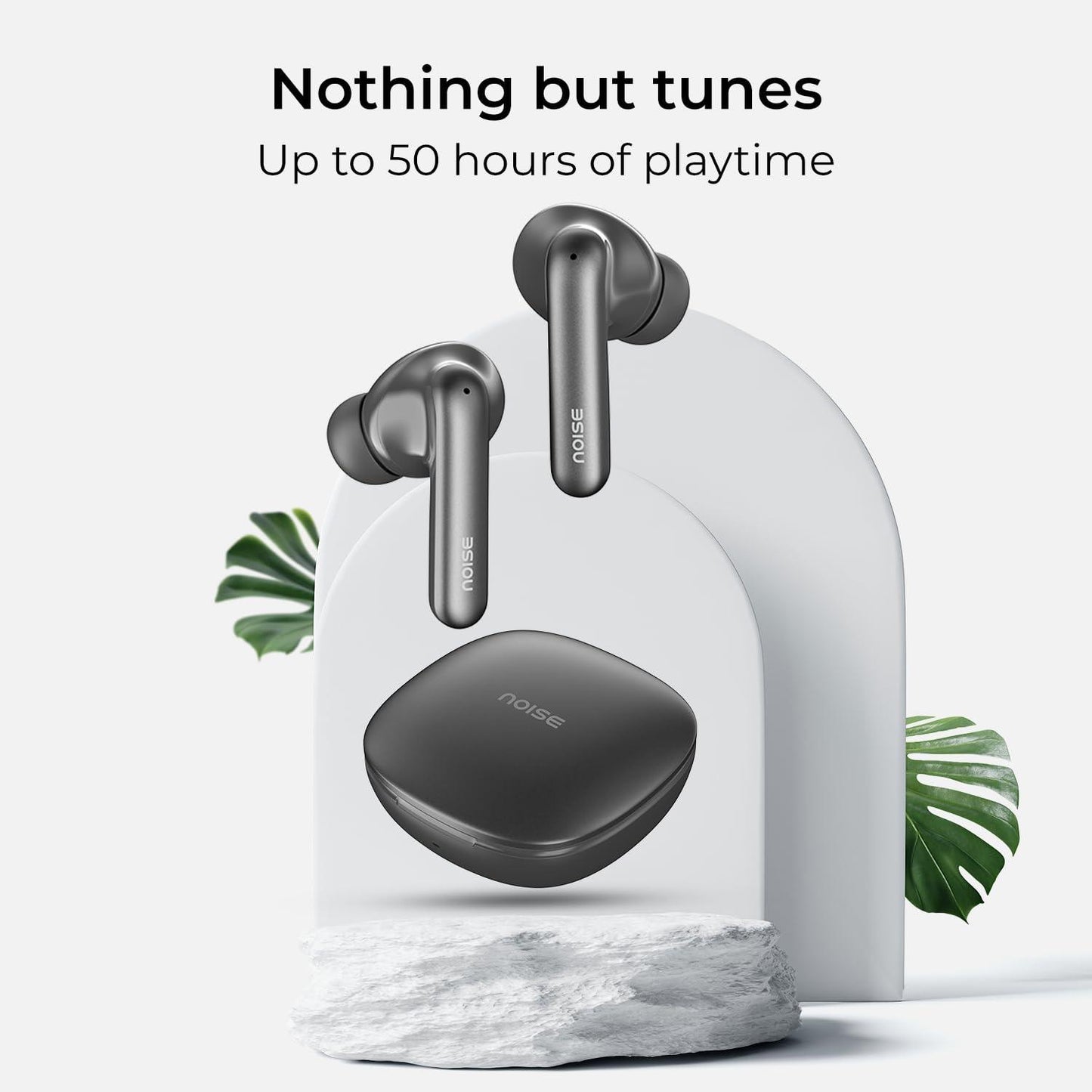 Noise Newly Launched Air Buds Pro 4 in-Ear Truly Wireless Earbuds with Metallic Finish, Hybrid ANC (Upto 40dB), 50H of Playtime, Dual Pairing, Spatial Audio, BT v5.3(Lake Blue) - Nalanda Enterprises