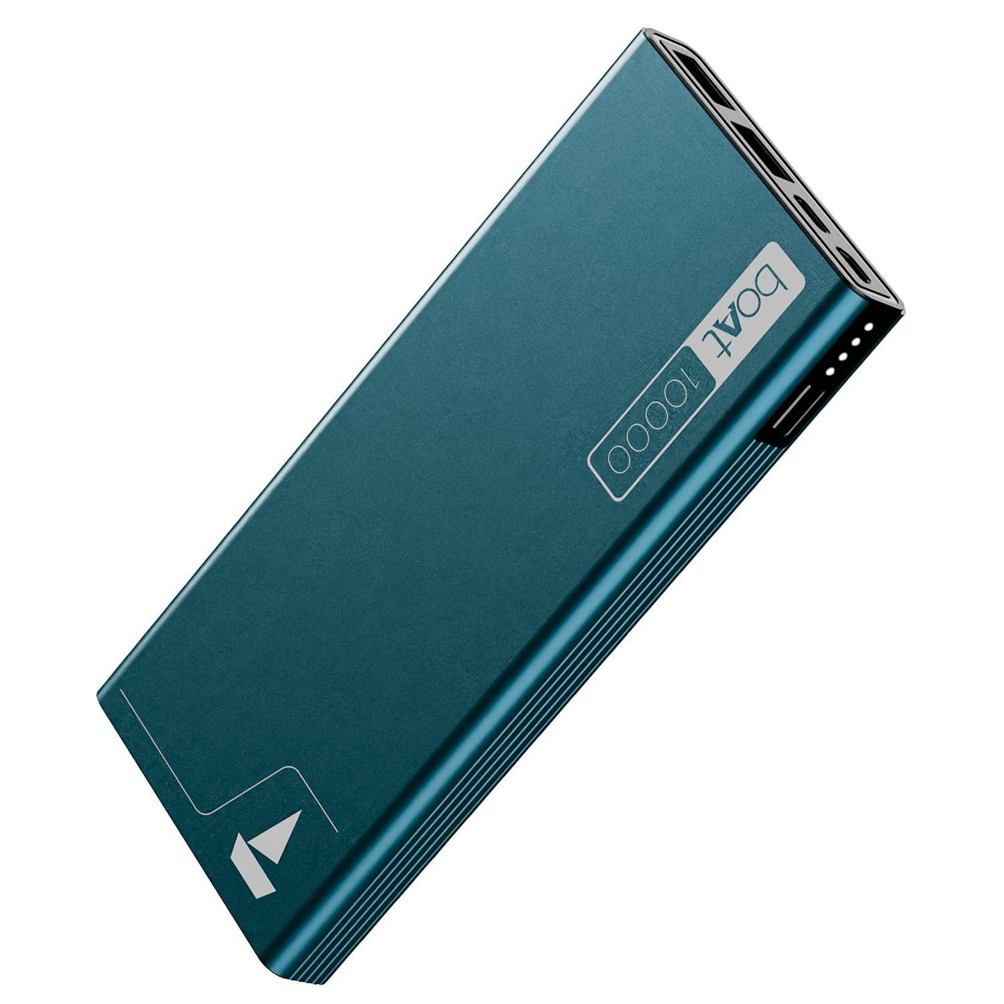 boAt EnergyShroom PB300 Air 10000 mAh 22.5W Pocket Size Power Bank with Compact and Lightweight Design, LED Battery Display, 12 Layer Smart IC Protection & Smart Power Management(Carbon Black) - Nalanda Enterprises