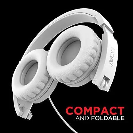 boAt Bassheads 900 | Wired Earphones with 40mm Drivers, Compact & Foldable, In-line microphone, Super Bass - Nalanda Enterprises