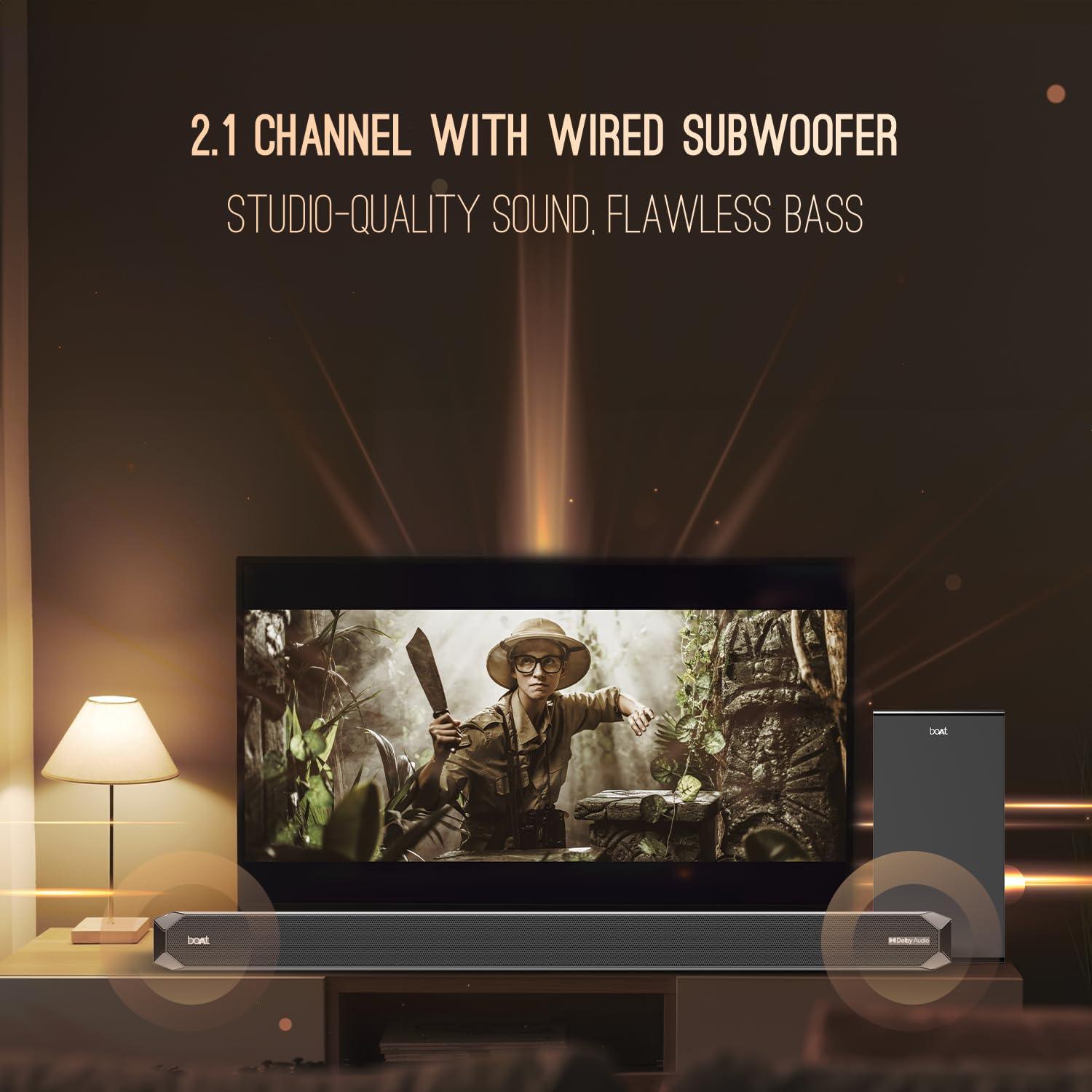 boAt Aavante Bar Aura Soundbar 160W - Nalanda Enterprises