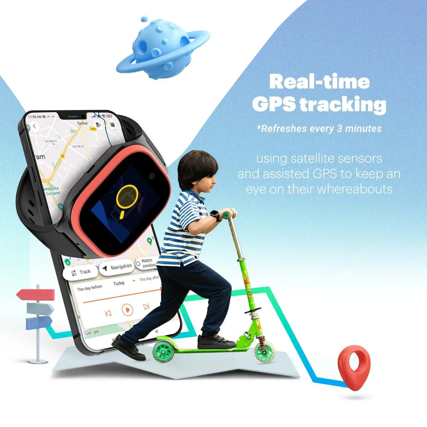 Noise Scout Kids Smartwatch - Nalanda Enterprises