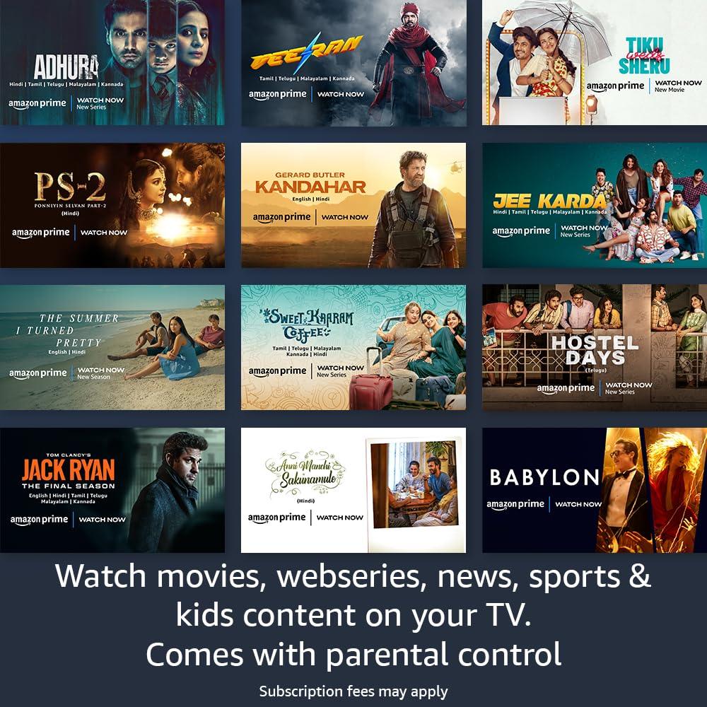 Amazon Fire TV Stick with Alexa Voice Remote (includes TV and app controls) | HD streaming device - Nalanda Enterprises