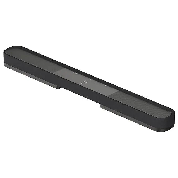 Sennheiser AMBEO Soundbar Plus - 400 Watts with Immersive 3D Surround Sound, Virtual 7.1.4 Speaker Setup, Built-in 4 Dual Subwoofers, Alexa Built-in and Dolby Atmos, 2 Years Warranty - Nalanda Enterprises
