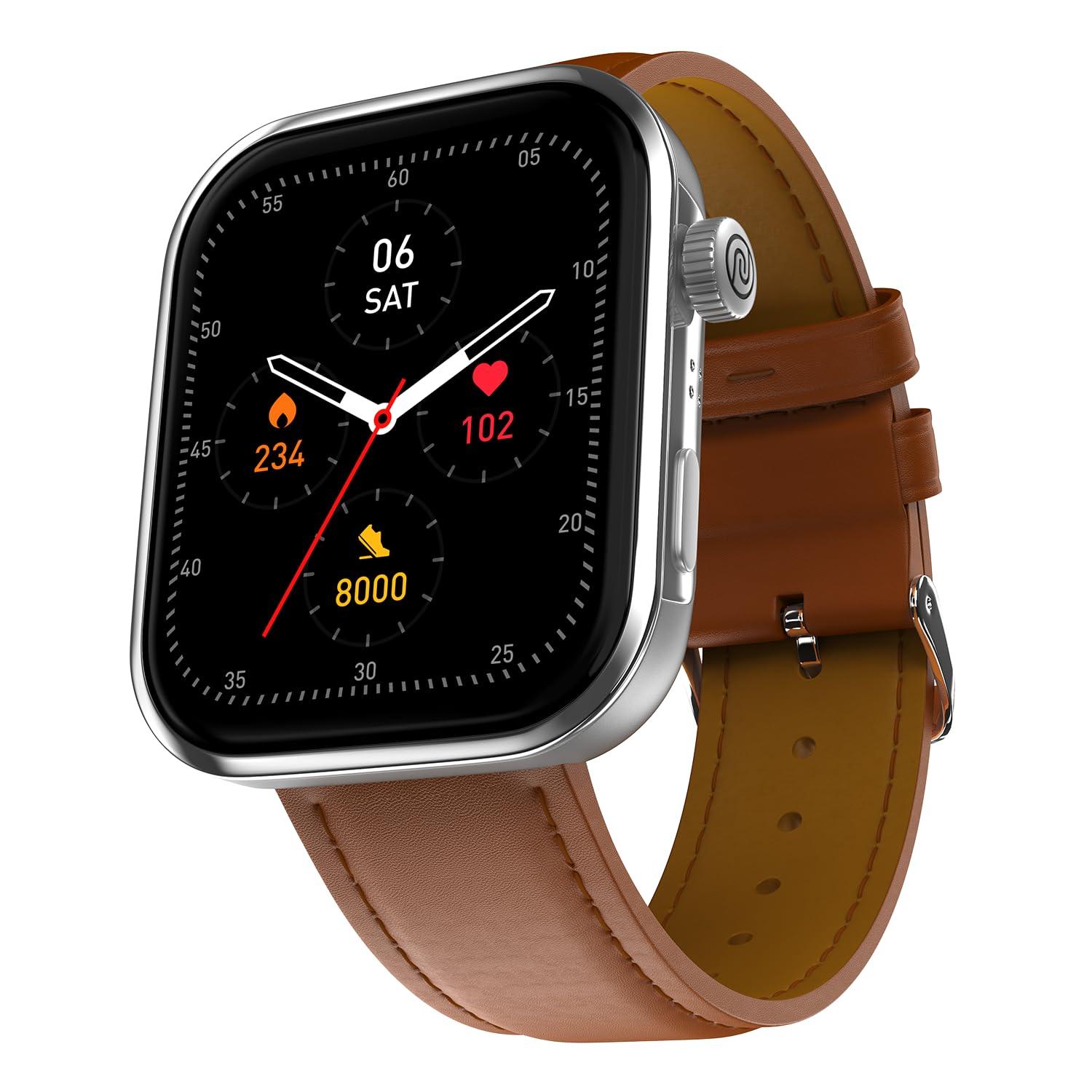 Noise ColorFit Pro 5 Max 1.96" AMOLED Display Smart Watch, BT Calling, Post Training Workout Analysis, VO2 Max, Rapid Health, 5X Faster Data Transfer - Jet Black - Nalanda Enterprises