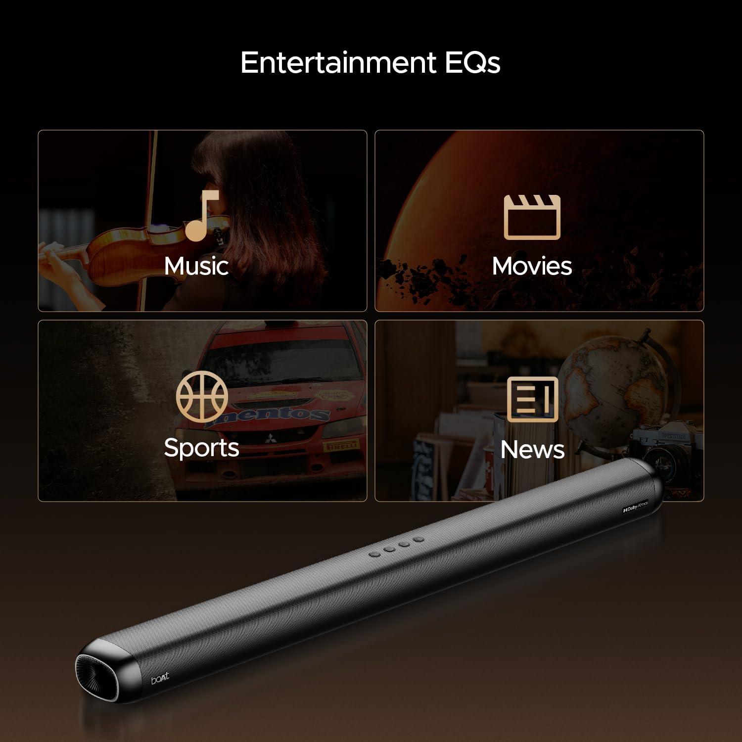 boAt Aavante Bar Aura Soundbar 160W - Nalanda Enterprises