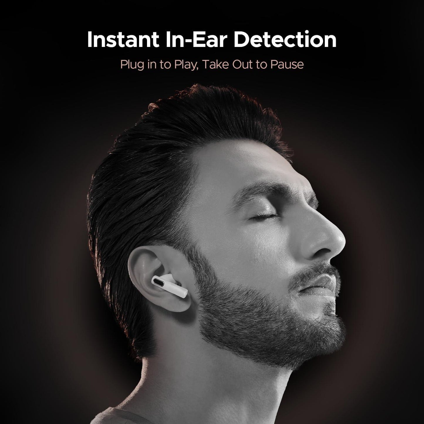 boAt Nirvana Nebula Truly Wireless in Ear Ear Buds w/Dolby Audio, ANC(Upto 35dB), 50 HRS Playback,6-Mic AI-ENx™,ASAP™ Charge,in Ear Detection & Hearables App Support(Celestial White) - Nalanda Enterprises