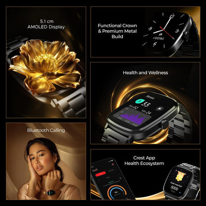 boAt Ultima Regal Smart Watch - Nalanda Enterprises
