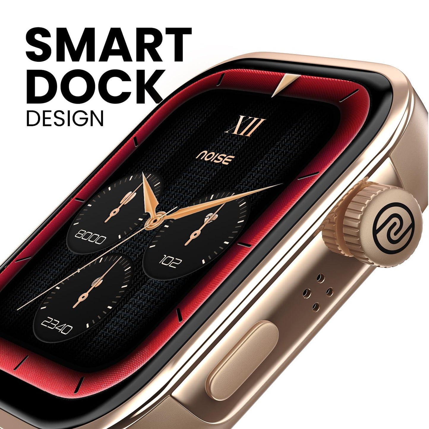 Noise ColorFit Pro 5 Max 1.96" AMOLED Display Smart Watch, BT Calling, Post Training Workout Analysis, VO2 Max, Rapid Health, 5X Faster Data Transfer - Jet Black - Nalanda Enterprises