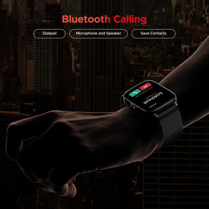 boAt Wave Astra 3 Smartwatch with Bluetooth Calling (46.48mm HD Display, IP67 Water Resistant, Silicone Strap) - Nalanda Enterprises