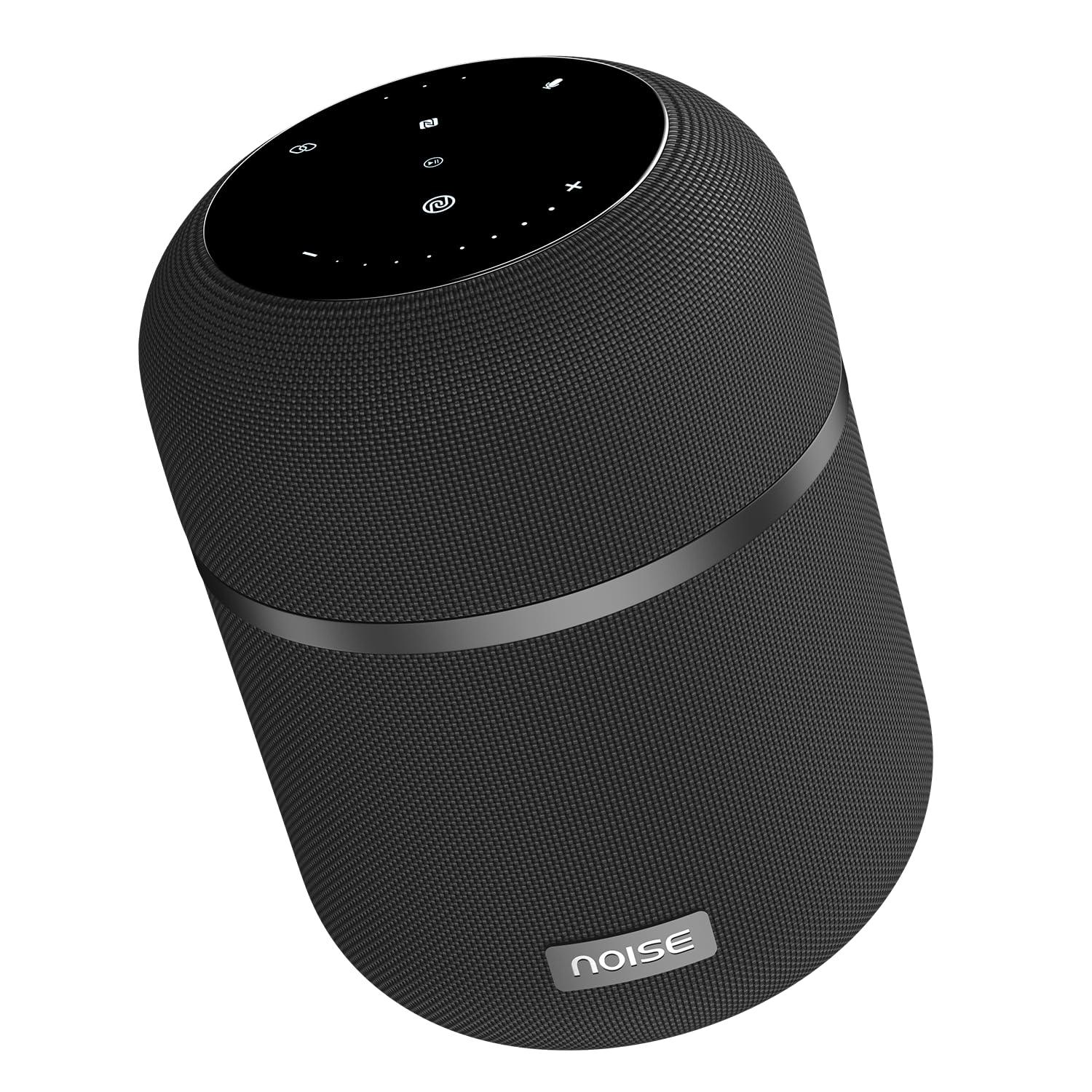 Noise Sound Master 100W Bluetooth Speaker with 360° Surround Sound,12H Playtime, NFC Tap & Pair,Dual Speaker Connectivity and Superior Mesh Finish(Master Black) - Nalanda Enterprises