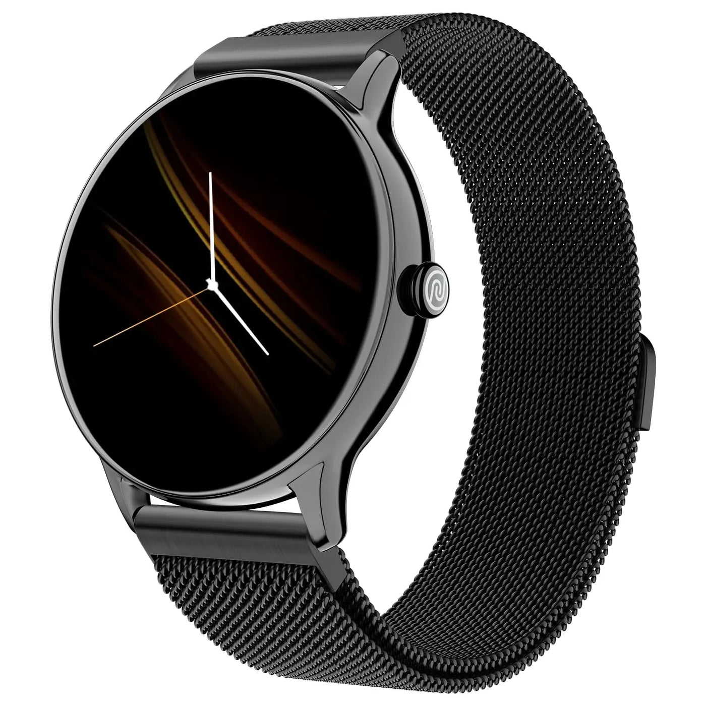 Noise Twist Go Round dial Smartwatch with BT Calling, 1.39" Display, Metal Build, 100+ Watch Faces, IP68, Sleep Tracking, 100+ Sports Modes, 24/7 Heart Rate Monitoring (Black Link) - Nalanda Enterprises