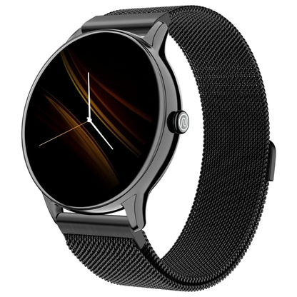 Noise Twist Go Round dial Smartwatch with BT Calling, 1.39" Display, Metal Build, 100+ Watch Faces, IP68, Sleep Tracking, 100+ Sports Modes, 24/7 Heart Rate Monitoring (Black Link) - Nalanda Enterprises