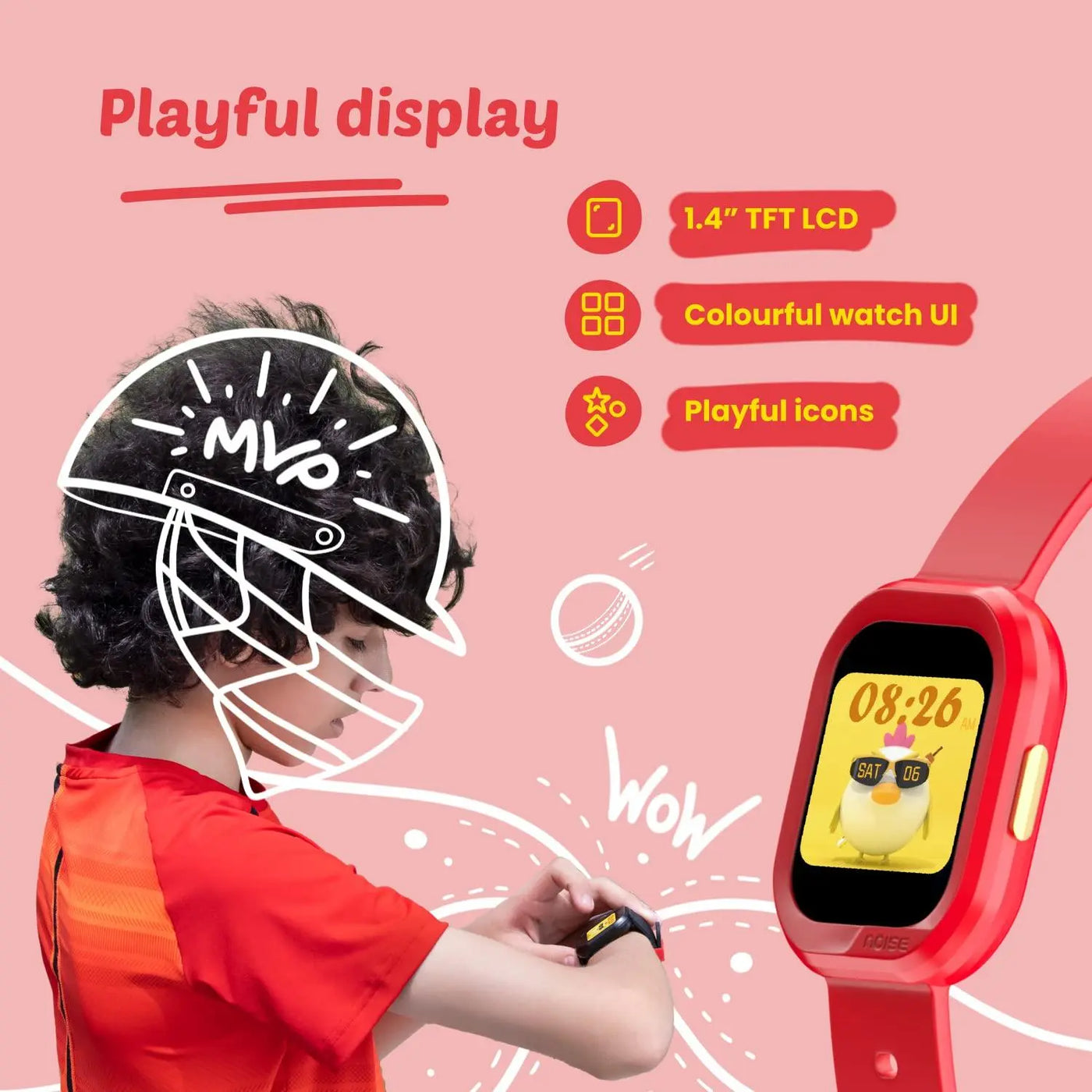 Noise Champ 2 Kids Smart Watch - Nalanda Enterprises