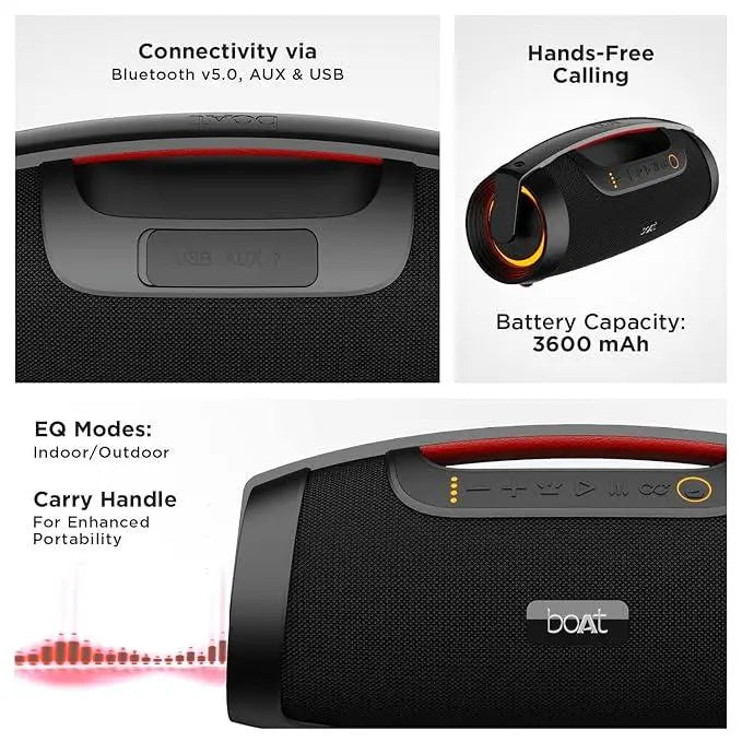 boAt Stone 1450 Portable Wireless Bluetooth Speaker - View 2