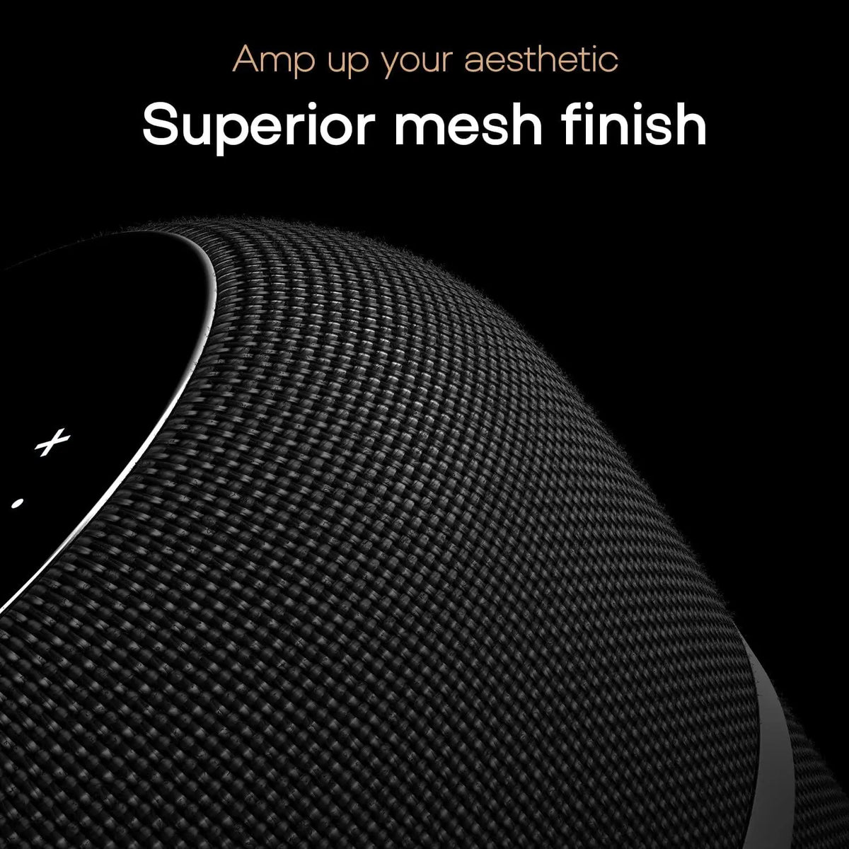 Noise Sound Master 100W Bluetooth Speaker with 360° Surround Sound,12H Playtime, NFC Tap & Pair,Dual Speaker Connectivity and Superior Mesh Finish(Master Black) - Nalanda Enterprises