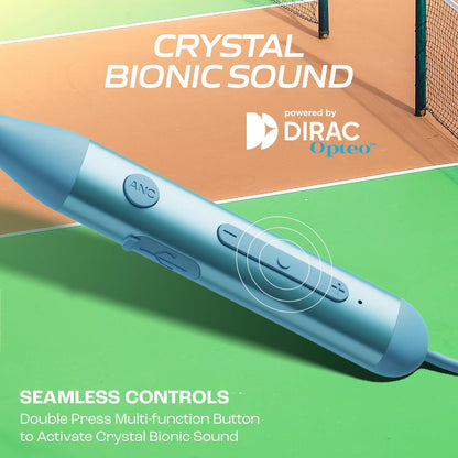 boAt Rockerz 280 ANC w/Crystal Bionic Sound Powered by Dirac Opteo, Active Noise Cancellation, 13mm Drivers, ASAP Charge, 24H Playback & ENx Tech in- Ear Bluetooth Neckband(Gunmetal Black) - Nalanda Enterprises