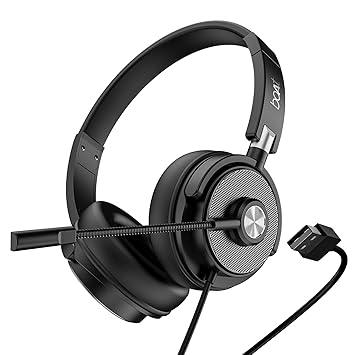 boAt Bassheads 900 Pro Wired Headphones with 40Mm Drivers, Lightweight Foldable Design, Over Ear, Remote Control, Unidirectional Retractable Mic, Adjustable Headband & USB Type-A Compatibility(Black) - Nalanda Enterprises