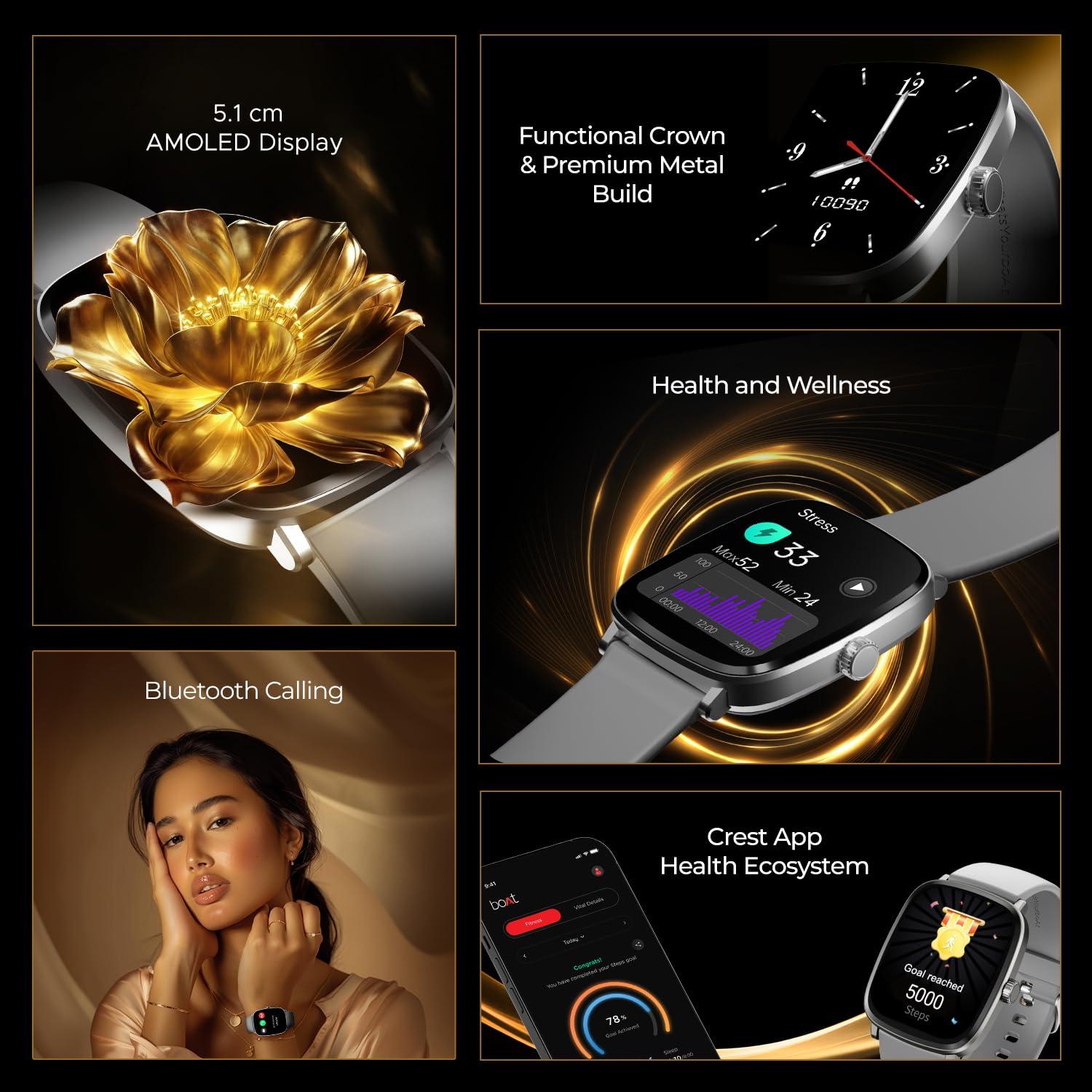 boAt Ultima Regal Smart Watch - Nalanda Enterprises
