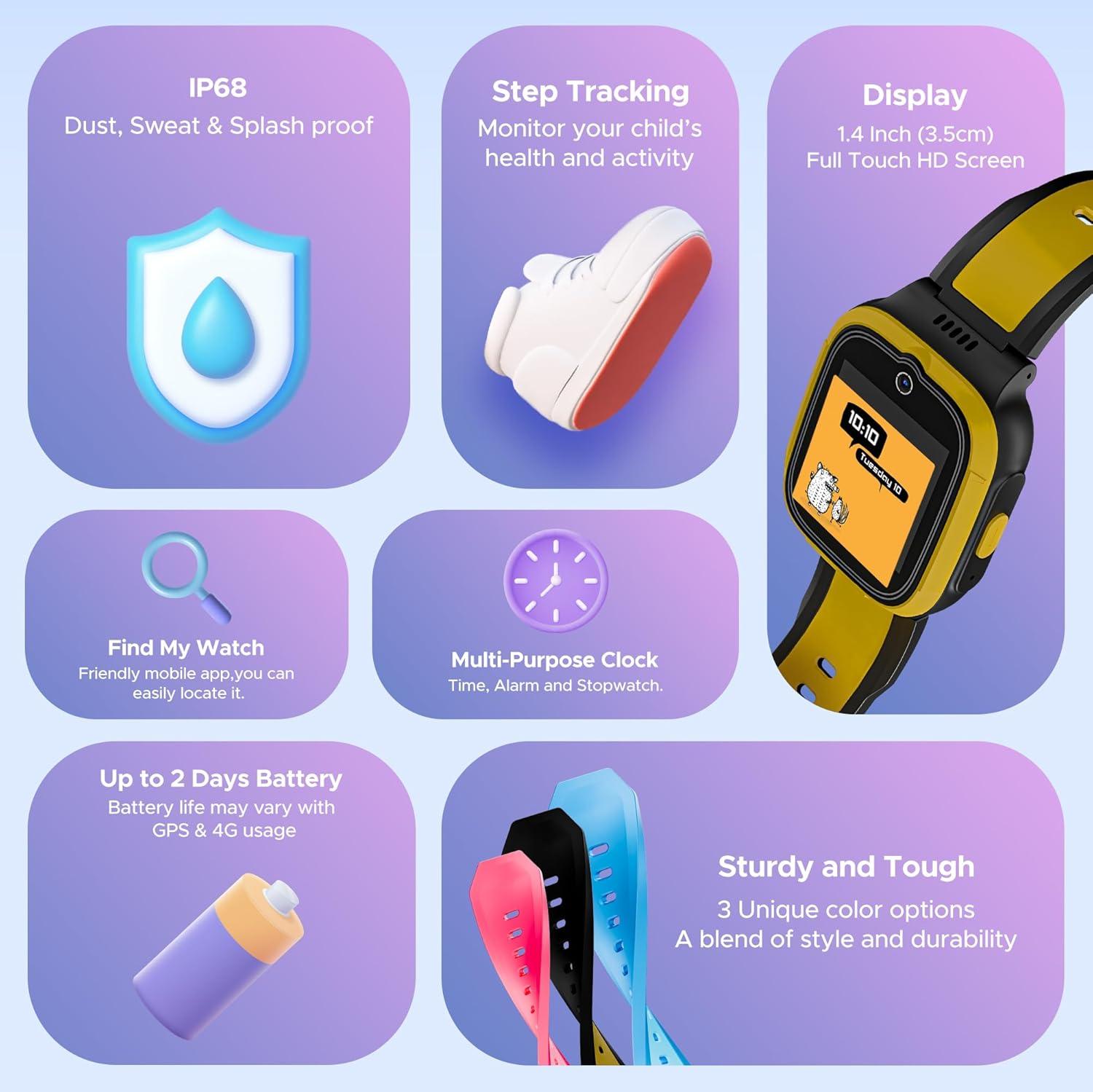 boAt Wanderer Smart Kids Watch - Nalanda Enterprises