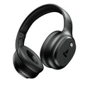 boAt Rockerz 421 (2025 Launch), 40Hrs Battery, Low Latency(40ms), 40mm Drivers, ENx Technology, Integrated Controls, v5.4 Bluetooth Headphones, Wireless Headphone with Mic (Black Sabre)