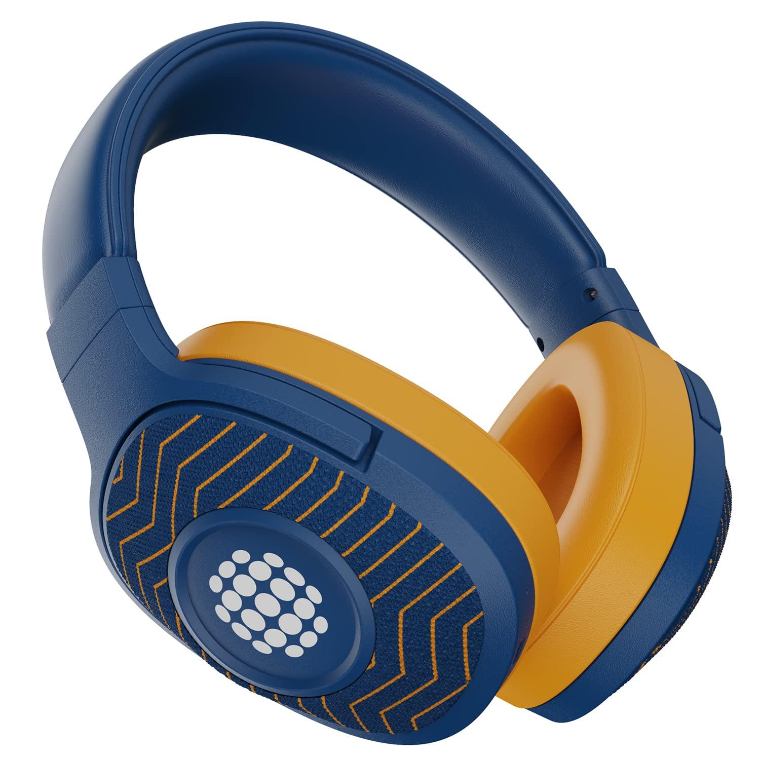 boAt Rockerz 551ANC Hybrid Active Noise Cancellation Headphones with Up to 100H Playtime, ASAP™ Charge, Ambient Sound Mode &Dual EQ Modes, ENx™ Technology(Stellar Black) - Nalanda Enterprises
