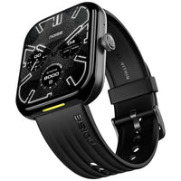 Noise Ultra 3 Luminary with India's 1st Ever Personalised Notification Alerts (Lumilert), 1.96" AMOLED Display, Premium Metallic Dial, Send Upto 5 Emojis (Lumiping), Health Suite (Jet Black) - Nalanda Enterprises