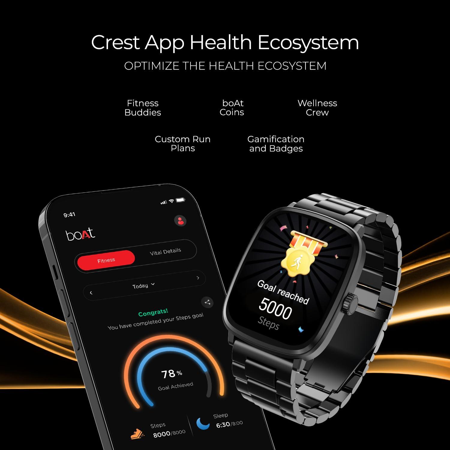 boAt Ultima Regal Smart Watch - Nalanda Enterprises