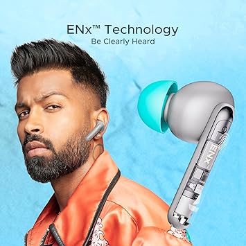 boAt Airdopes 148/141 Bluetooth Truly Wireless in Ear Ear Buds w/ 42H Playtime,Low Latency Mode for Gaming, ENx Tech, IWP, IPX4 Water Resistance, Smooth Touch Controls - Nalanda Enterprises