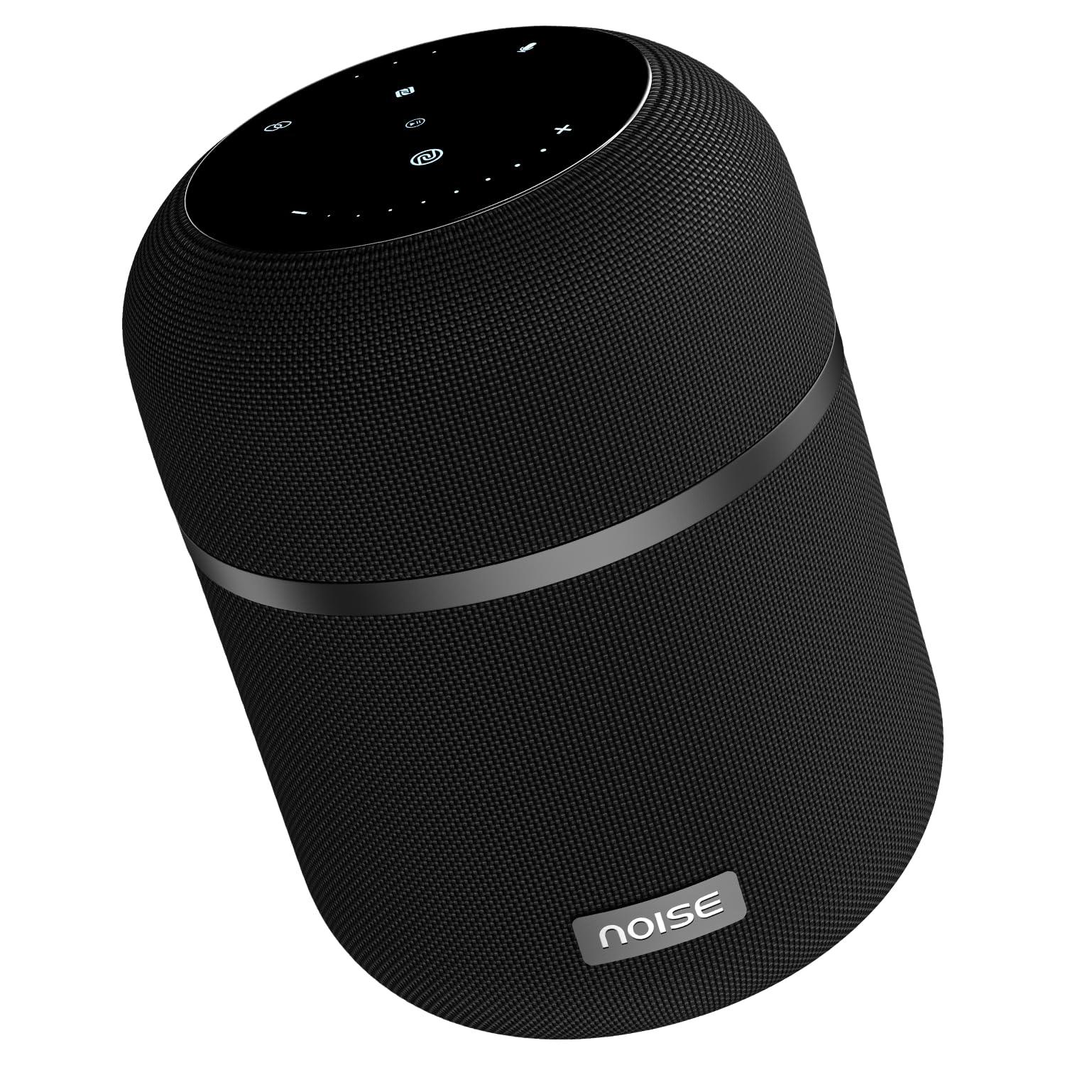 Noise Sound Master 100W Bluetooth Speaker with 360° Surround Sound,12H Playtime, NFC Tap & Pair,Dual Speaker Connectivity and Superior Mesh Finish(Master Black) - Nalanda Enterprises