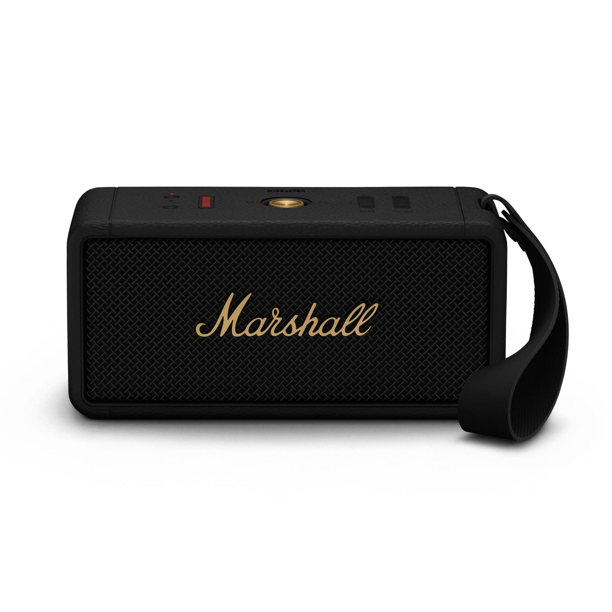 Marshall Middleton Portable Bluetooth Speaker with 20+ Hours of Portable Playtime, 360° Sound, Dust & Waterproof (IP67) - Cream - Nalanda Enterprises