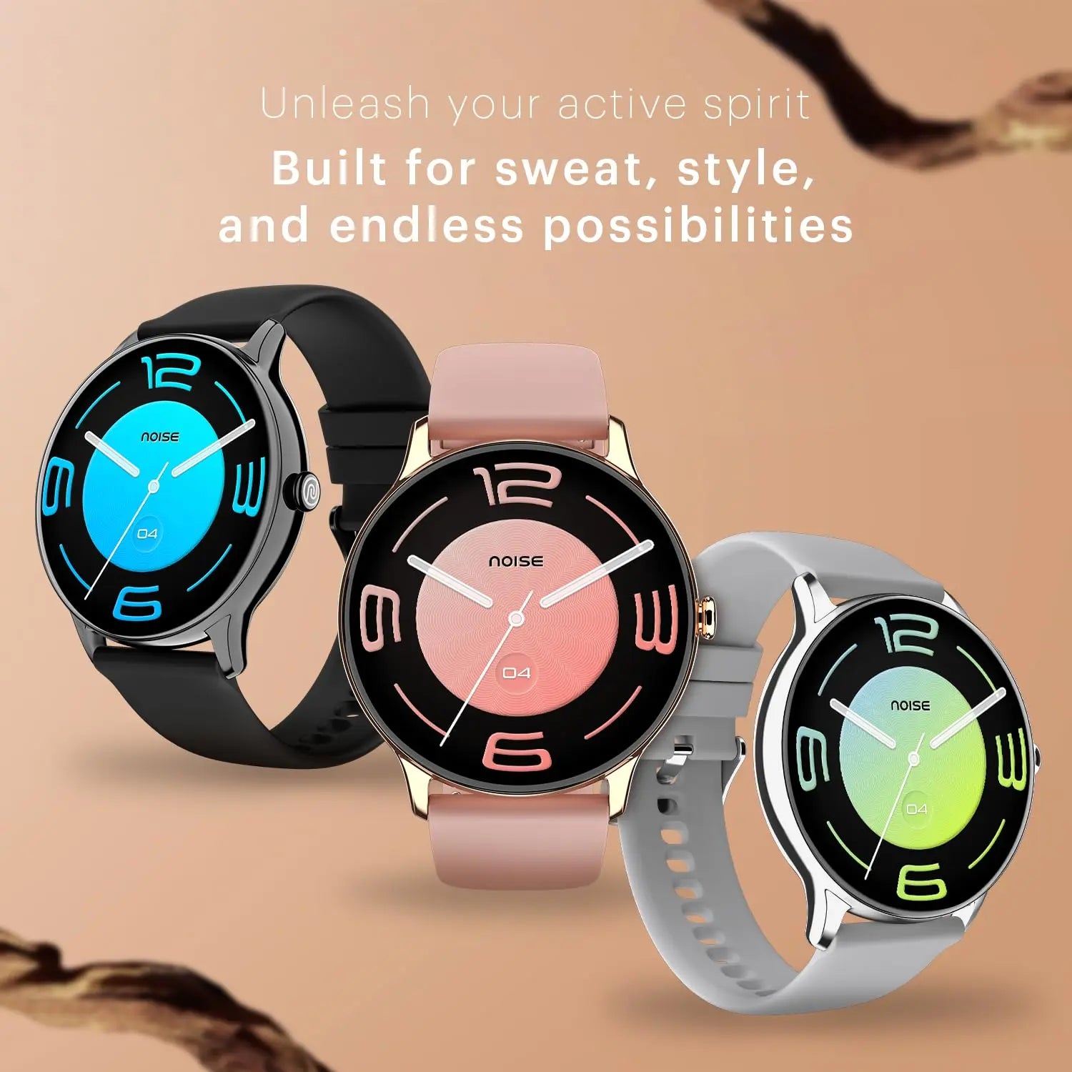Noise Twist Go Round dial Smartwatch with BT Calling, 1.39" Display, Metal Build, 100+ Watch Faces, IP68, Sleep Tracking, 100+ Sports Modes, 24/7 Heart Rate Monitoring (Black Link) - Nalanda Enterprises