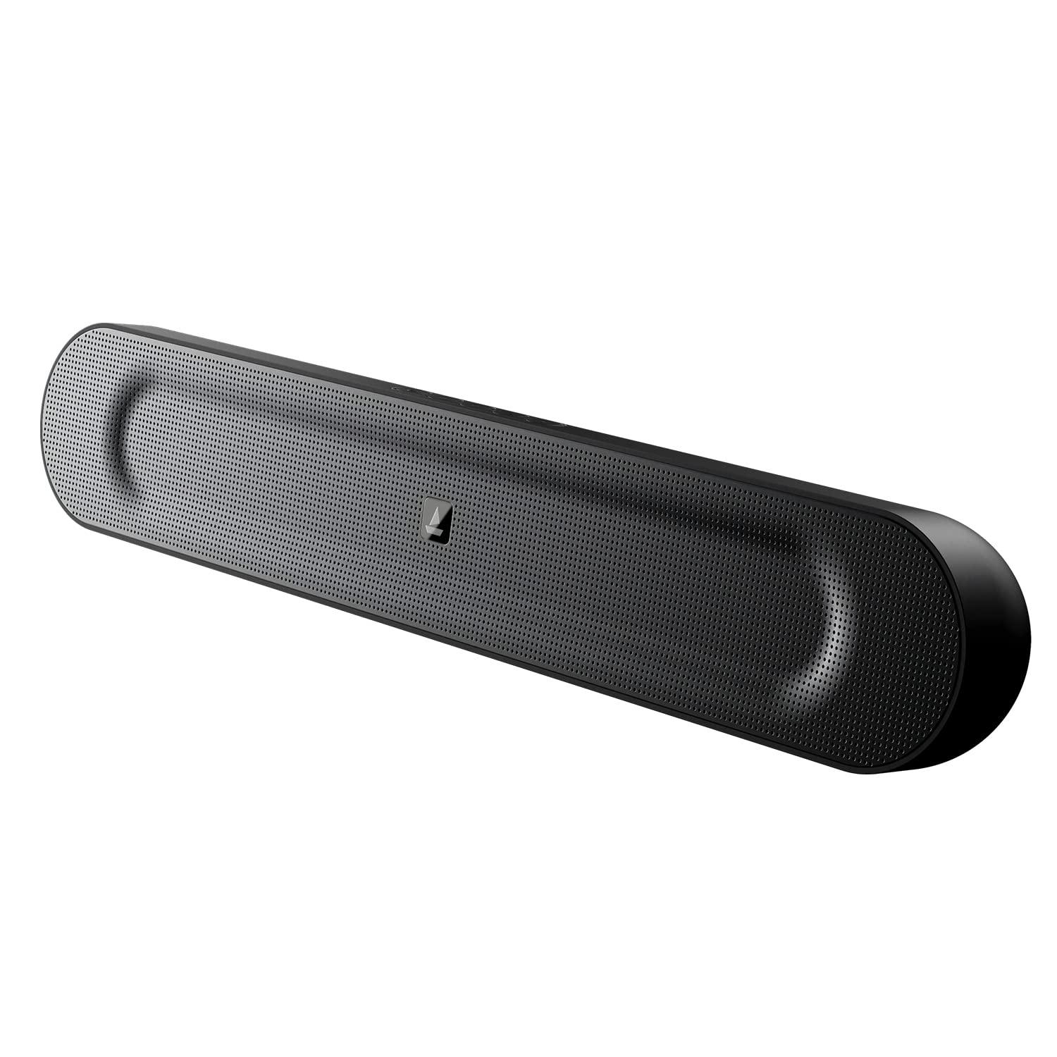boAt AAVANTE Bar 1800 120W 2.1 Channel Bluetooth Soundbar Signature Sound, Wireless Subwoofer, Multiple Connectivity Modes, Entertainment Modes(Premium Black) - Nalanda Enterprises