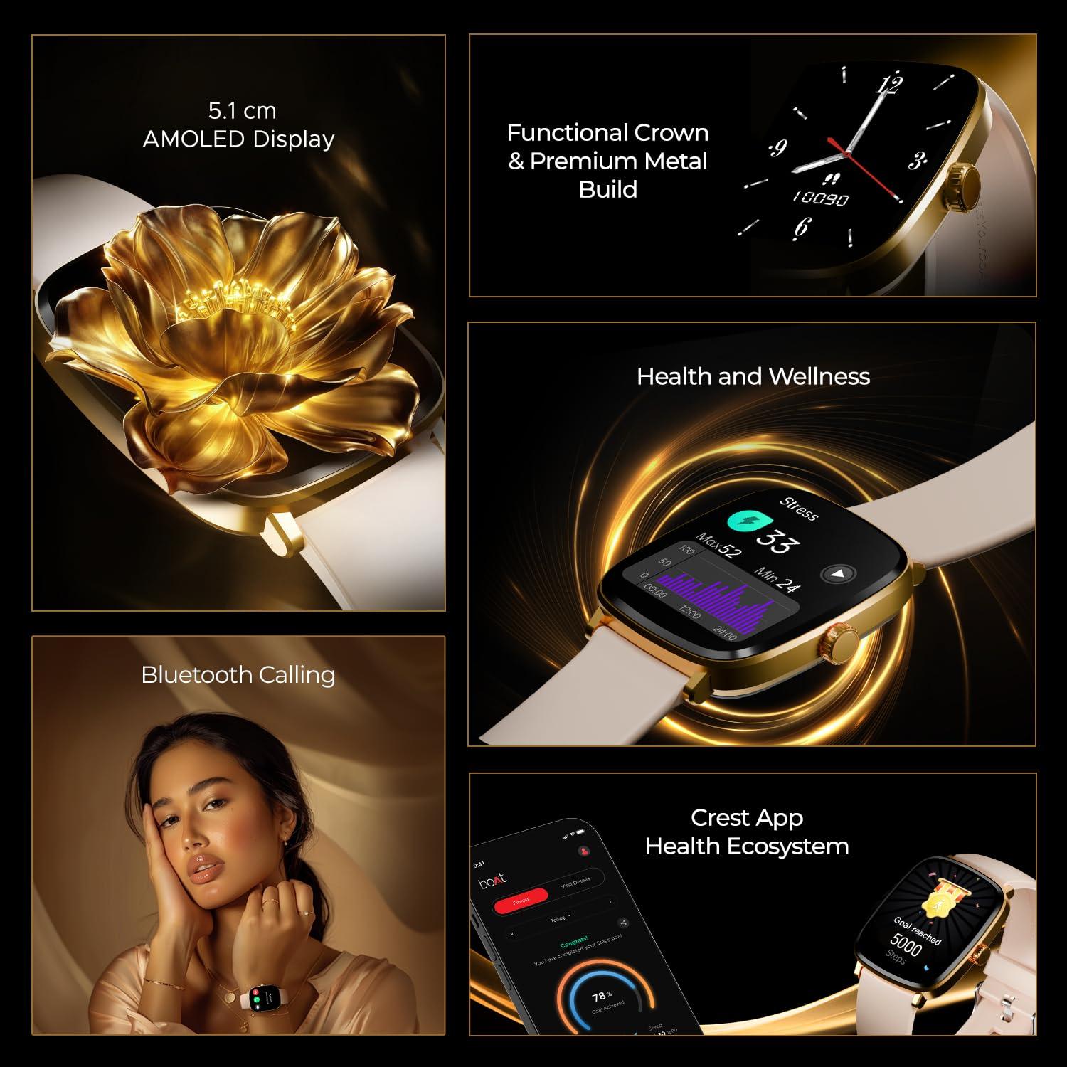 boAt Ultima Regal Smart Watch - Nalanda Enterprises