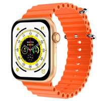 Boltt Newly Launched Vogue Large 2.05" Display Smart Watch, Always On Display, Wireless Charging, App Based GPS with Bluetooth Calling & 500+ Watch Faces (Loop Orange)